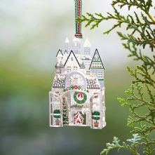 Newbridge Silverware Christmas Home Scene Hanging Decoration